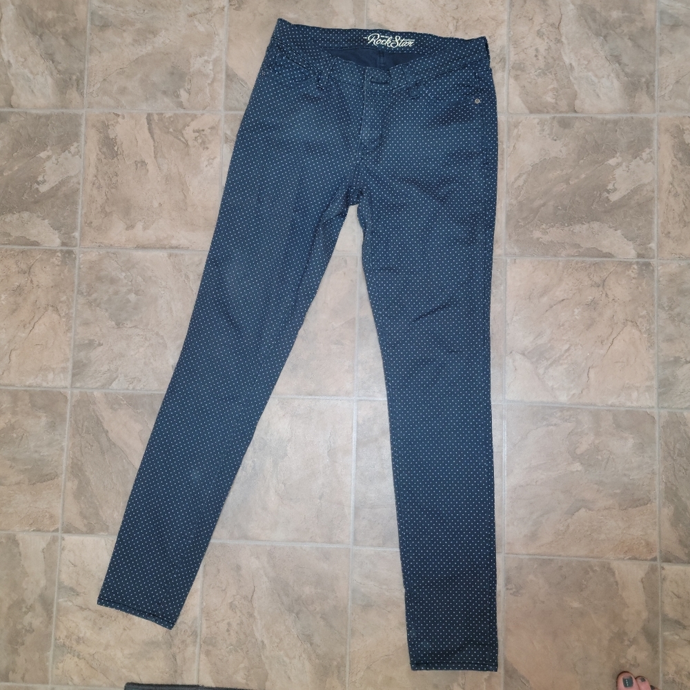Old Navy Women's Rock Star Jeans 10 TALL